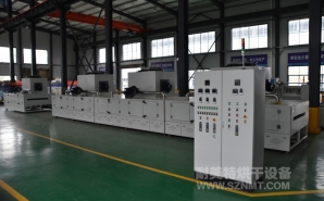 NMT-TZ-88纖維材料，先預(yù)熱再浸膠再固化預(yù)熱固化隧道爐(威海光威)